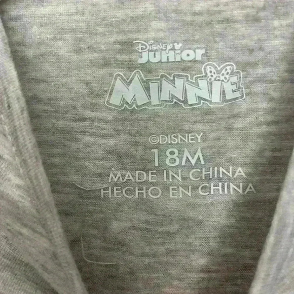 Disney Junior Minnie Set Toddler Girls Outfit Halloween Glow In The Dark 18M NWT - Picture 5 of 5